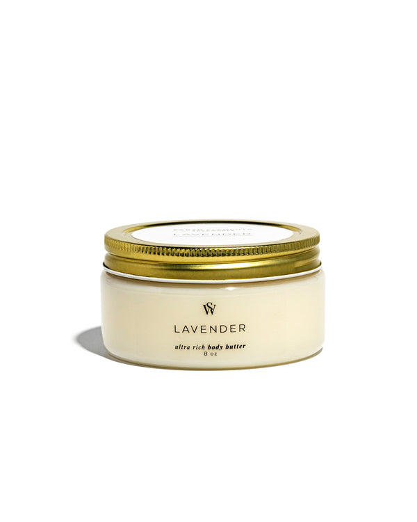 LAVENDER BODY BUTTER  ( Eco-Clearance) - Earth Elements Soapworks 