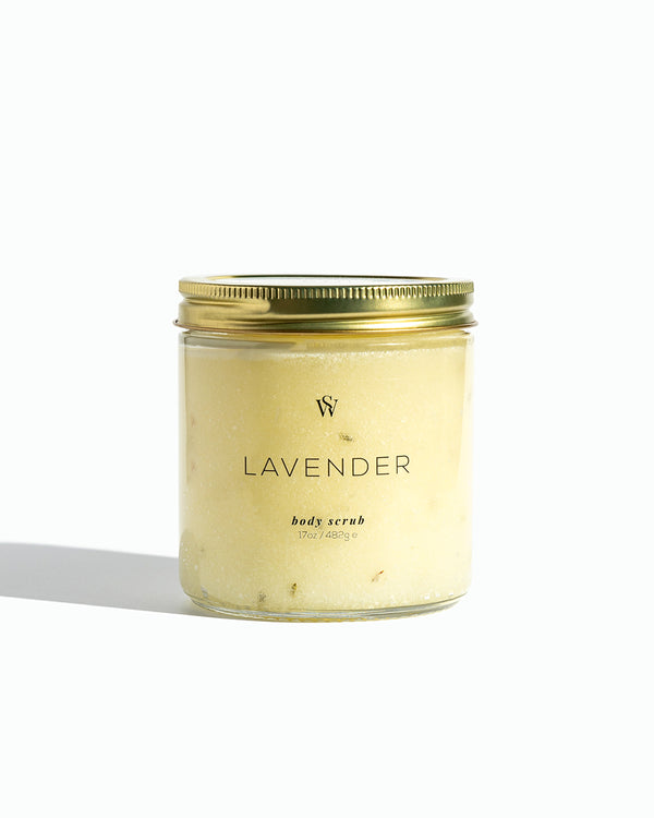 LAVENDER BODY SCRUB ( Eco-Clearance) - Earth Elements Soapworks 