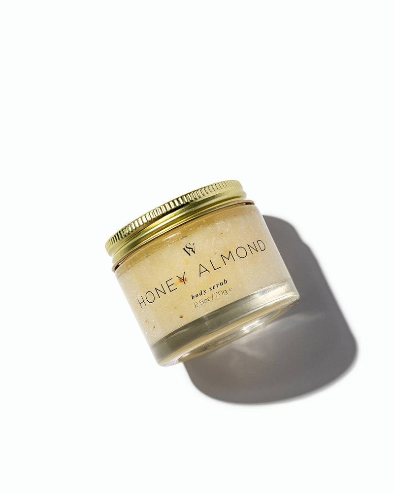 HONEY ALMOND BODY SCRUB - Earth Elements Soapworks 