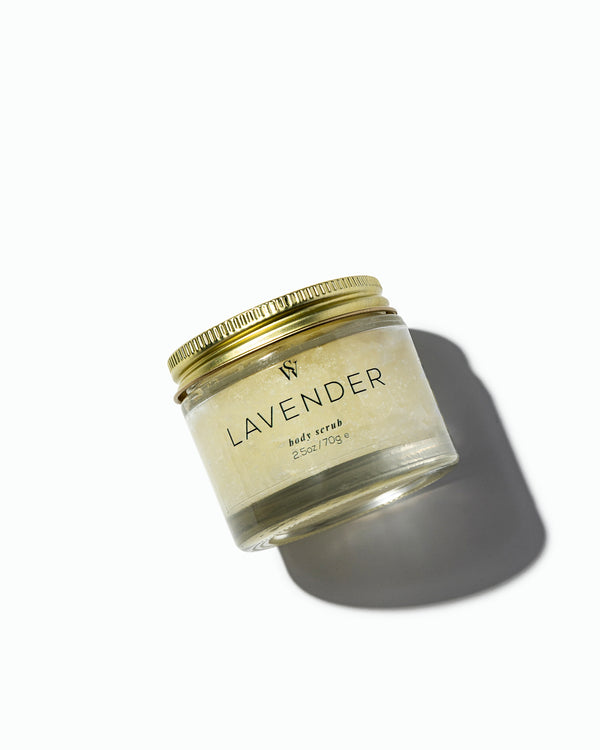 LAVENDER BODY SCRUB - Earth Elements Soapworks 