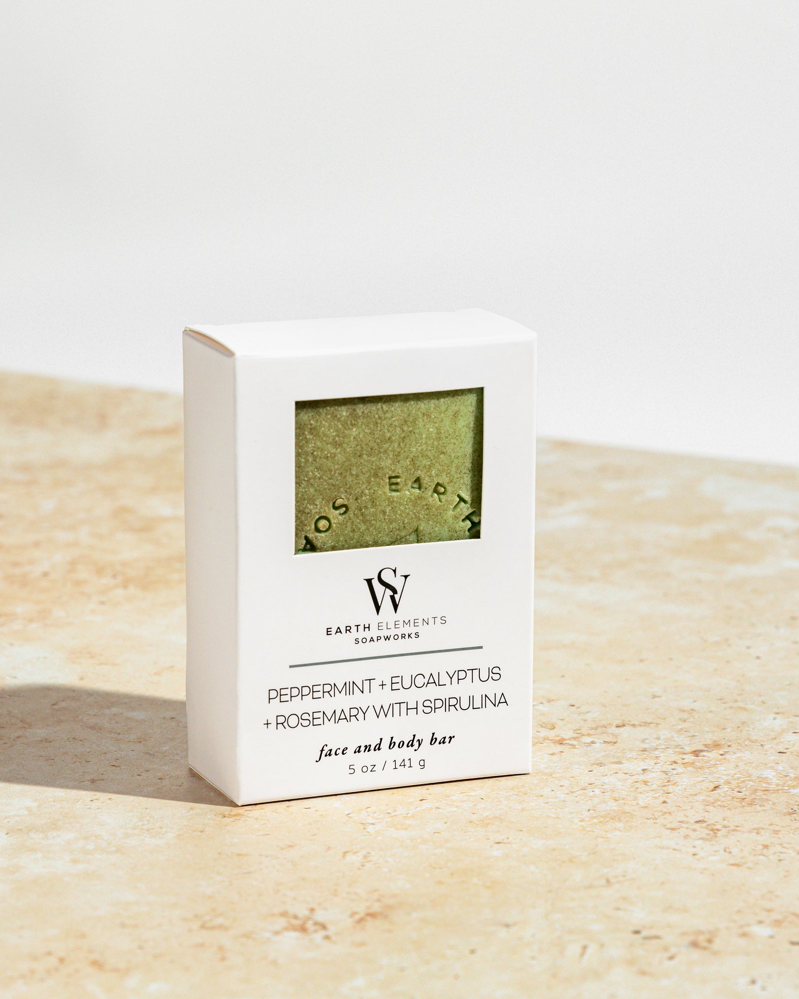rosemary-based insecticidal soap PEPPERMINT + EUCALYPTUS + ROSEMARY WITH SPIRULINA SOAP