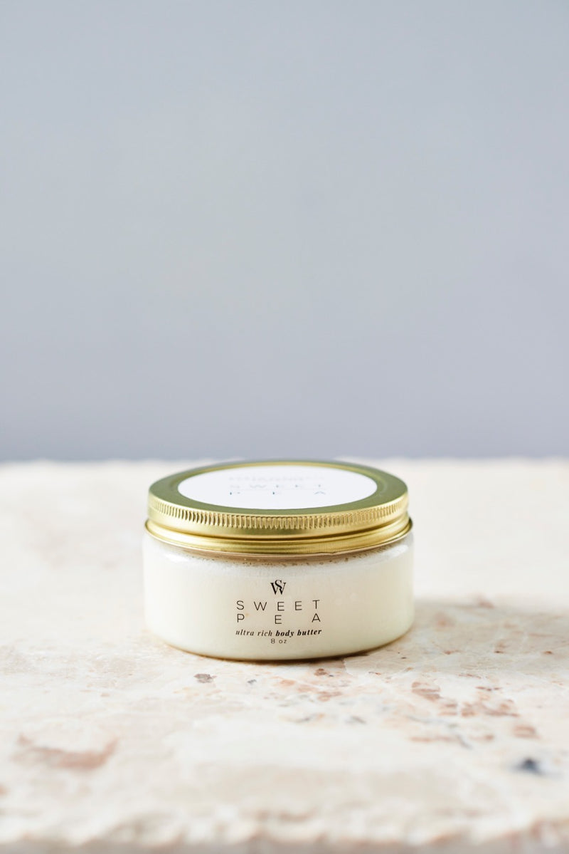 SWEET PEA BODY BUTTER - Earth Elements Soapworks 
