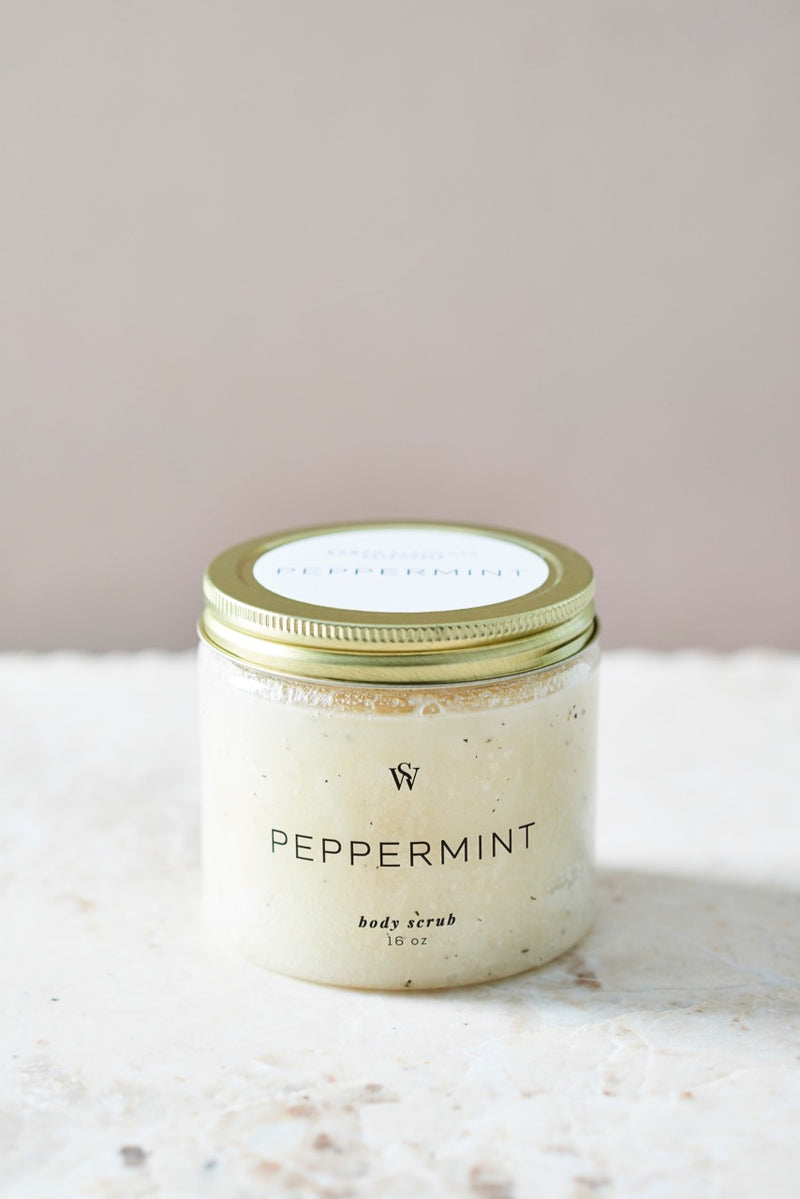 PEPPERMINT BODY SCRUB - Earth Elements Soapworks 