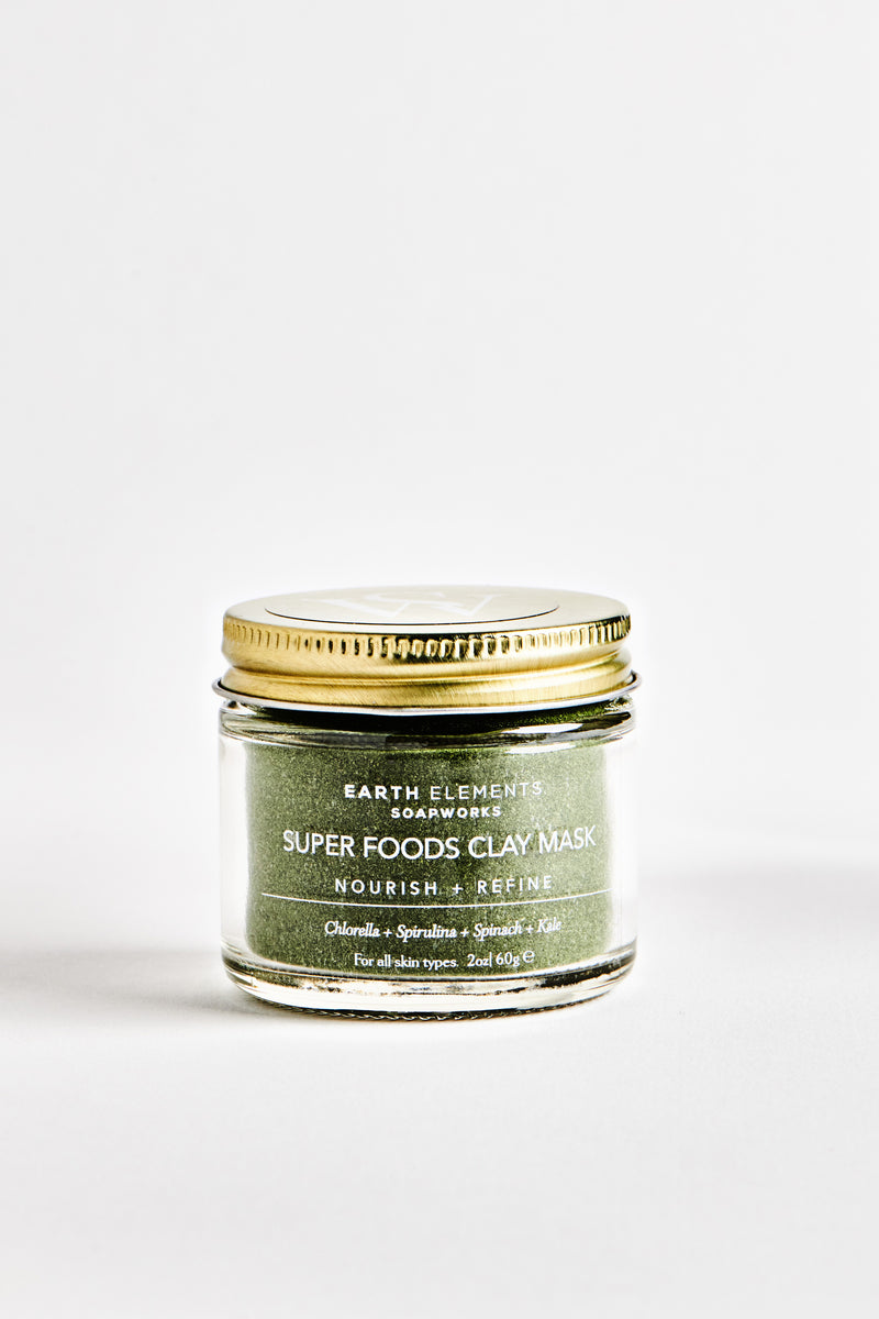 SUPERFOODS- SKIN REFINING FACIAL MASK - Earth Elements Soapworks 